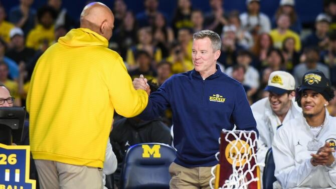 Michigan Men's Basketball Celebrates National Championship