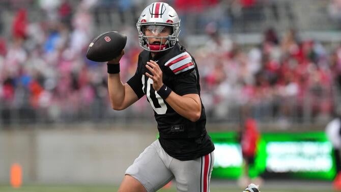 COLLEGE FOOTBALL: APR 18 Ohio State Spring Game