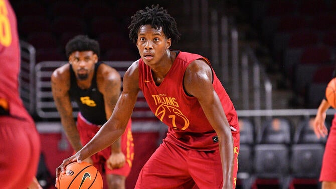 COLLEGE BASKETBALL: JUN 22 USC Summer Workout