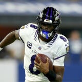 Lamar Jackson Ravens running