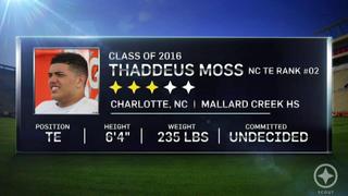 Thaddeus Moss, son of Randy Moss, works out for Patriots - CBS Boston