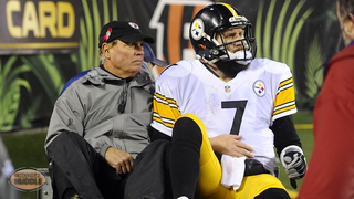 Big Ben withstands blitzes, bad shoulder for win