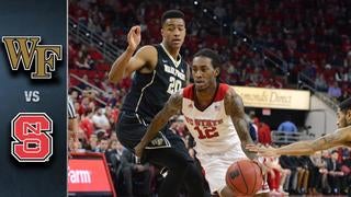 Wake Forest vs. NC State Basketball Highlights (2015-16)