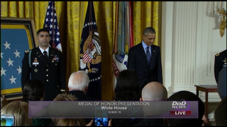 Medal of Honor Ceremony for Captain (Ret.) Florent Groberg