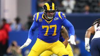 77 Andrew Whitworth Jersey Los Angeles Rams White Limited Vapor