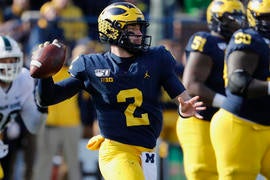 Charles Woodson likes what he sees from Michigan QB Shea Patterson