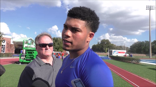 Cornerback Jalen Tabor discusses sub-par numbers at UF's Pro Day