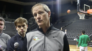 Oregon's Dana Altman Discusses Payton Pritchard