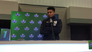 Cornerback Jalen Tabor discusses sub-par numbers at UF's Pro Day