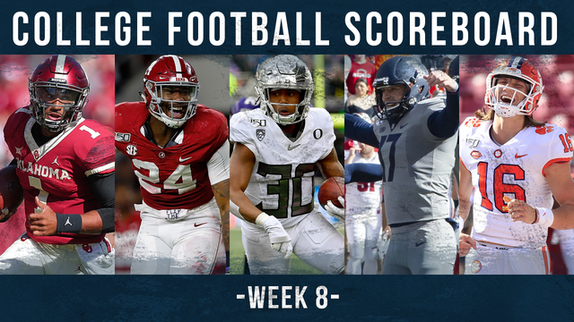 Ncaaf Alabama Crimson Tide Week 8 College Football