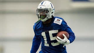 Colts WR Parris Campbell flaunts his speed on Day 1 of rookie minicamp