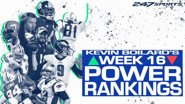 Nfl Power Rankings Heading Into Week 16 Of The 2018 Season