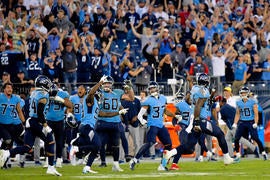 Recap: Titans beat Chargers 23-20 after an insane goal line stand