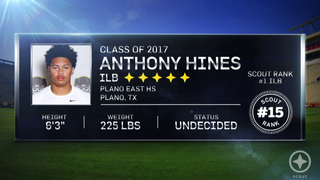 What is the latest news on five-star Anthony Hines?