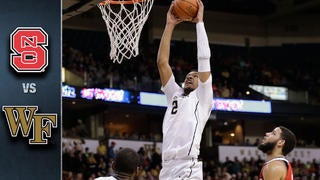 NC State vs. Wake Forest Basketball Highlights (2015-16)