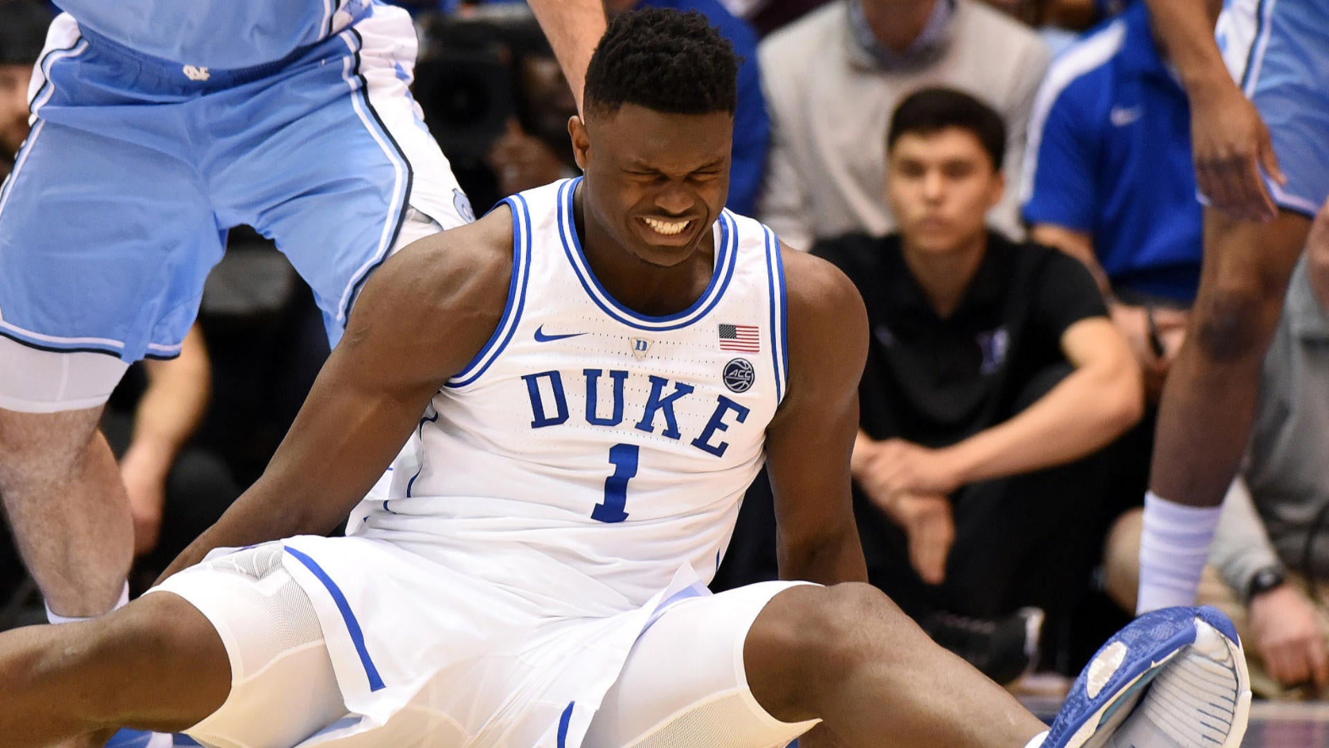 Zion Williamson injury: Nike issues statement after Duke freshman blows out shoe, sprains knee vs. UNC
