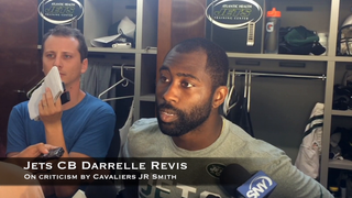 Jets' Darrelle Revis responds to critics, including J.R. Smith