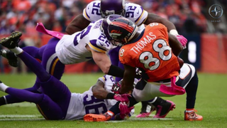 Linval Joseph Limps Through Locker Room and Ducks Media After Vikings  Practice