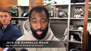 Jets CB Darrelle Revis on facing the Ravens: Oct 20, 2016