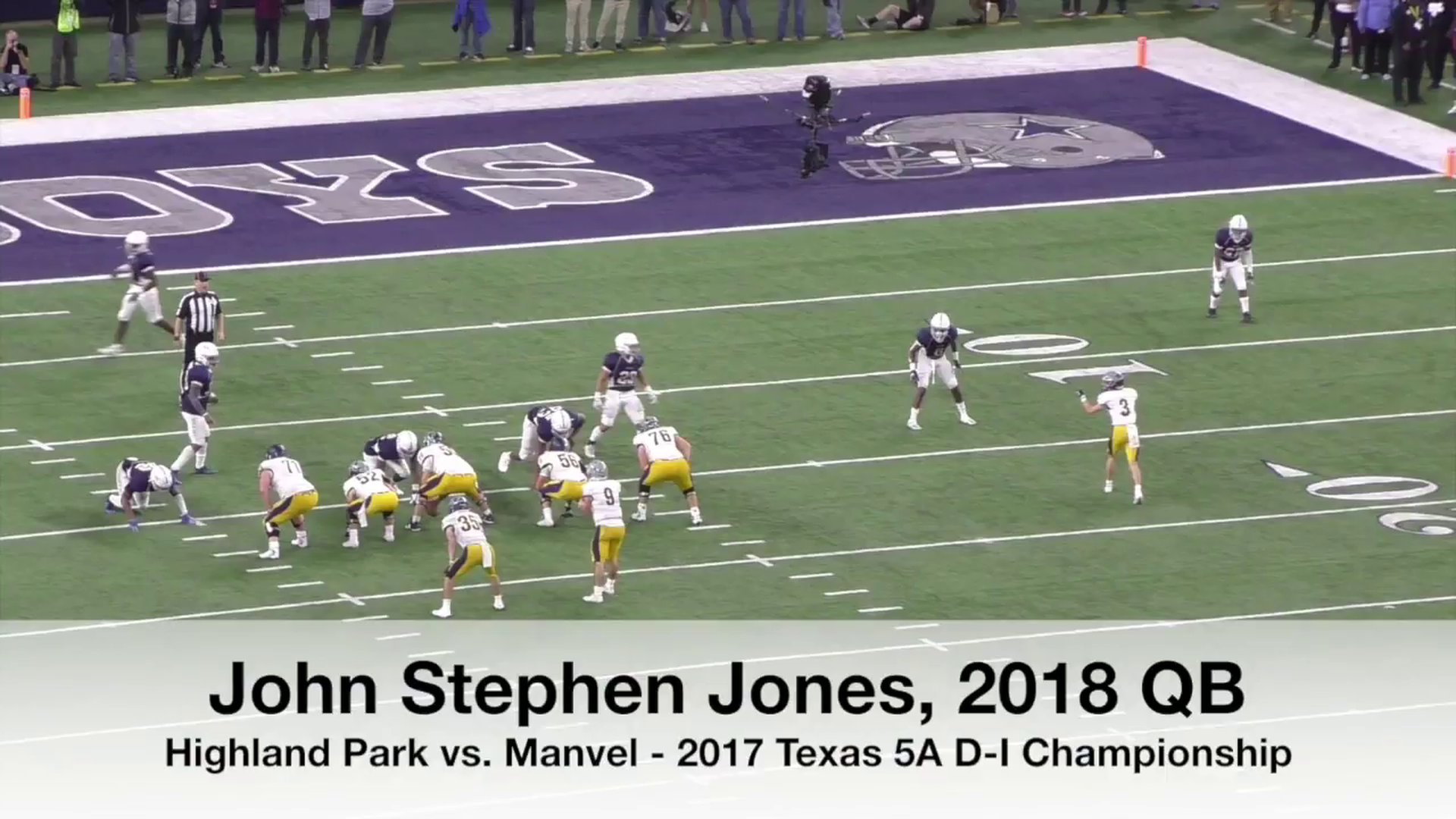 Jerry Jones' grandson leads Texas high school to state title with 564-yard game