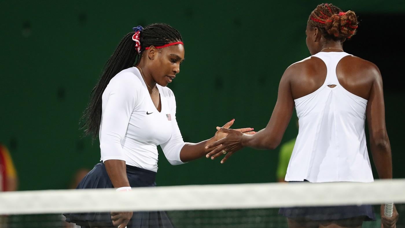 2016 Rio Olympics: Venus and Serena Williams stunned in first round match -  CBS Sports, image size:1400x788