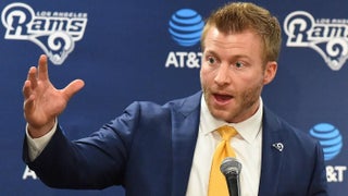 Coach Sean McVay says 'focus' is on LA Rams, not TV suitors