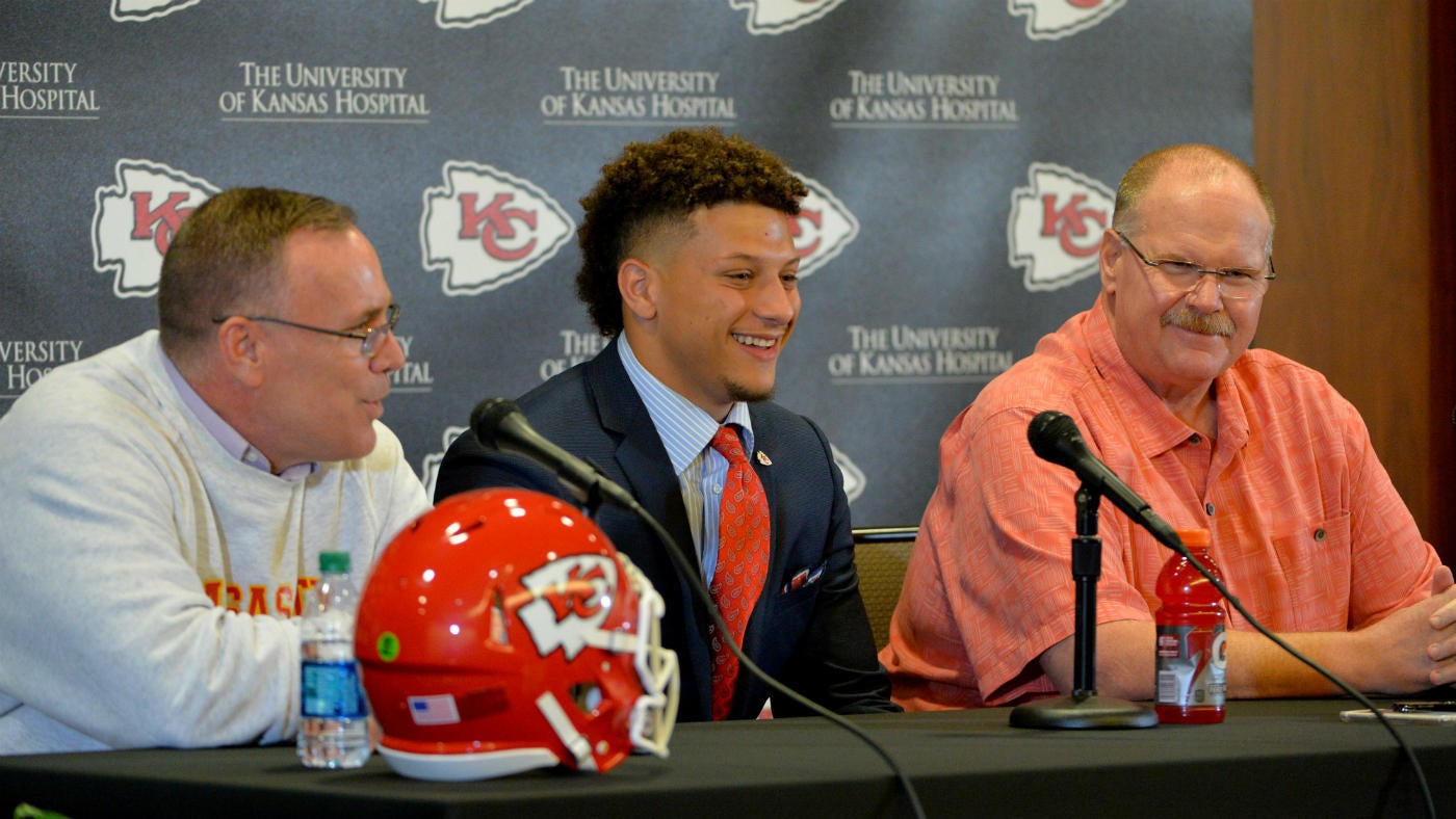 Patrick Mahomes explains how he got Chiefs to trade up for him in 2017 NFL Draft