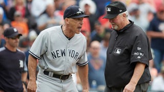 Yankees-Indians: Not challenging hit-by-pitch only start of Joe