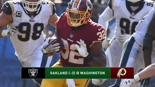 Washington Redskins Win Prime Time Game Against Oakland Raiders