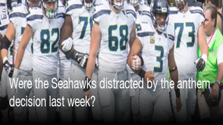 Seahawks' Michael Bennett explains why he stood up during the