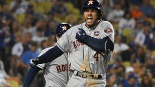 Houston Astros top Los Angeles Dodgers, 7-6, to tie World Series at one  game apiece - CBS News