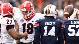 Georgia vs. Auburn: Game time, TV channel, live stream options to watch SEC  matchup - DraftKings Network