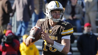 Josh Allen's FINAL College Game! (2017 Famous Idaho Potato Bowl CMU vs.  Wyoming) 