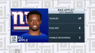 Eli Apple Stats, News and Video - CB