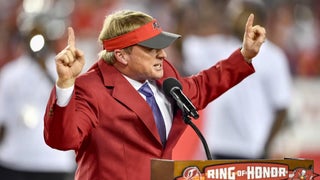 Jon Gruden officially hired as Raiders' new head coach