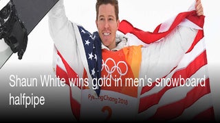 From Torino to Pyeongchang, Watch All Three of Shaun White's Gold