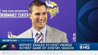 NFL will reportedly open 2018 season with Vikings-Eagles NFC