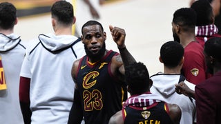 LeBron James: Cavs star in talks over shock decision in free