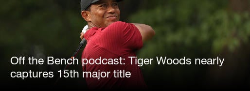 Off The Bench Podcast Tiger Woods Nearly Captures 15th Major