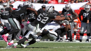 Oakland, California, USA. 18th Sep, 2005. Oakland Raiders wide receiver  Randy Moss (18) on Sunday, September