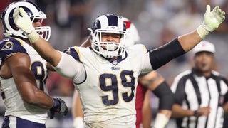 Rams news: Aaron Donald's epic Super Bowl message after signing contract  extension