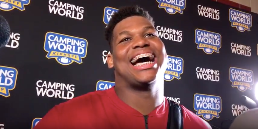 Image result for quinnen williams smile