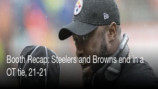 Browns don't lose, tie Steelers 21-21 in sloppy game