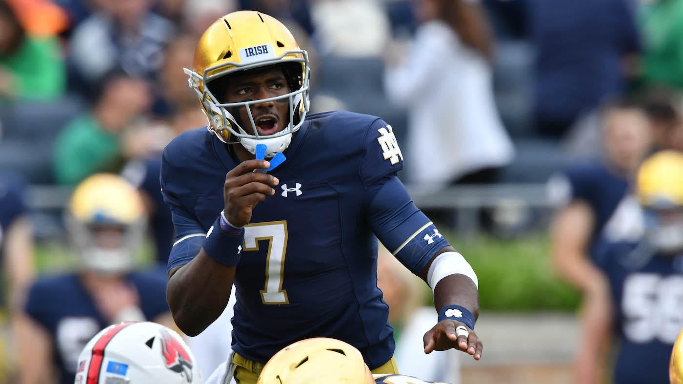 NCAA Football: Ball State at Notre Dame
