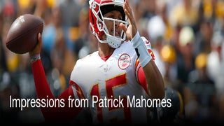 CBS Sports HQ on X: Patrick Mahomes is off to a better start than