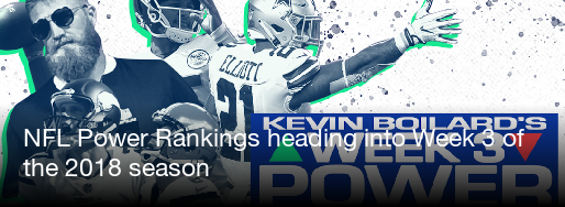 NFL Power Rankings 2018 Week 3: New team at the top and bottom - The  Phinsider