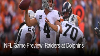 Raiders vs. Dolphins live stream: TV channel, how to watch