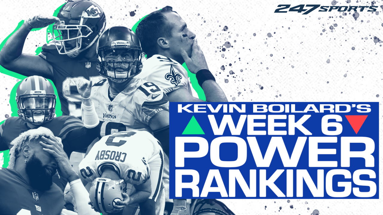 CBS Sports HQ on X: NFL Power Rankings after Week 6 (per