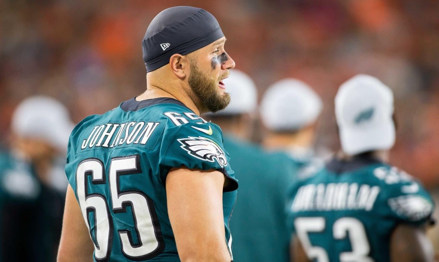 Lane Johnson says Eagles players have been late to meetings, practices in wake of embarrassing loss