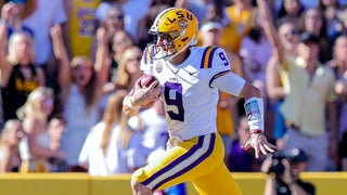 LSU wearing these sick throwback gold jerseys and white helmets against MSU  